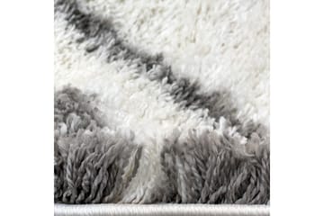 Irubhi Matte 80x150 cm - Hvit/Grå - Tekstiler & tepper - Teppe & matte - Moderne matte - Wiltontepper