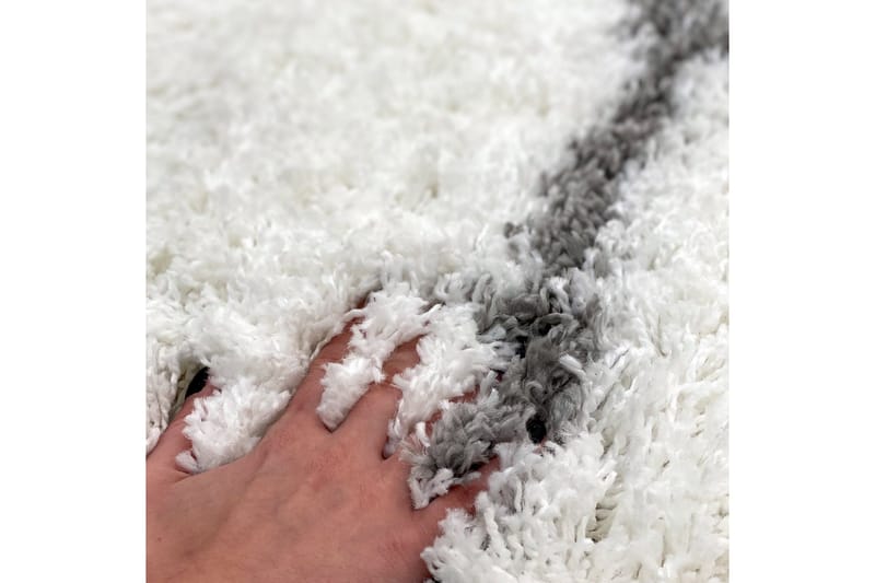 Irubhi Matte 80x150 cm - Hvit/Grå - Tekstiler & tepper - Teppe & matte - Moderne matte - Wiltontepper