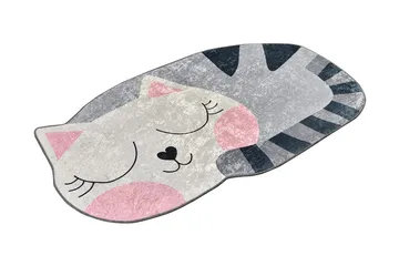 Matte Big Cat (60 x 100) - Flerfarget/Fløyel - Tekstiler & tepper - Teppe & matte - Små tepper