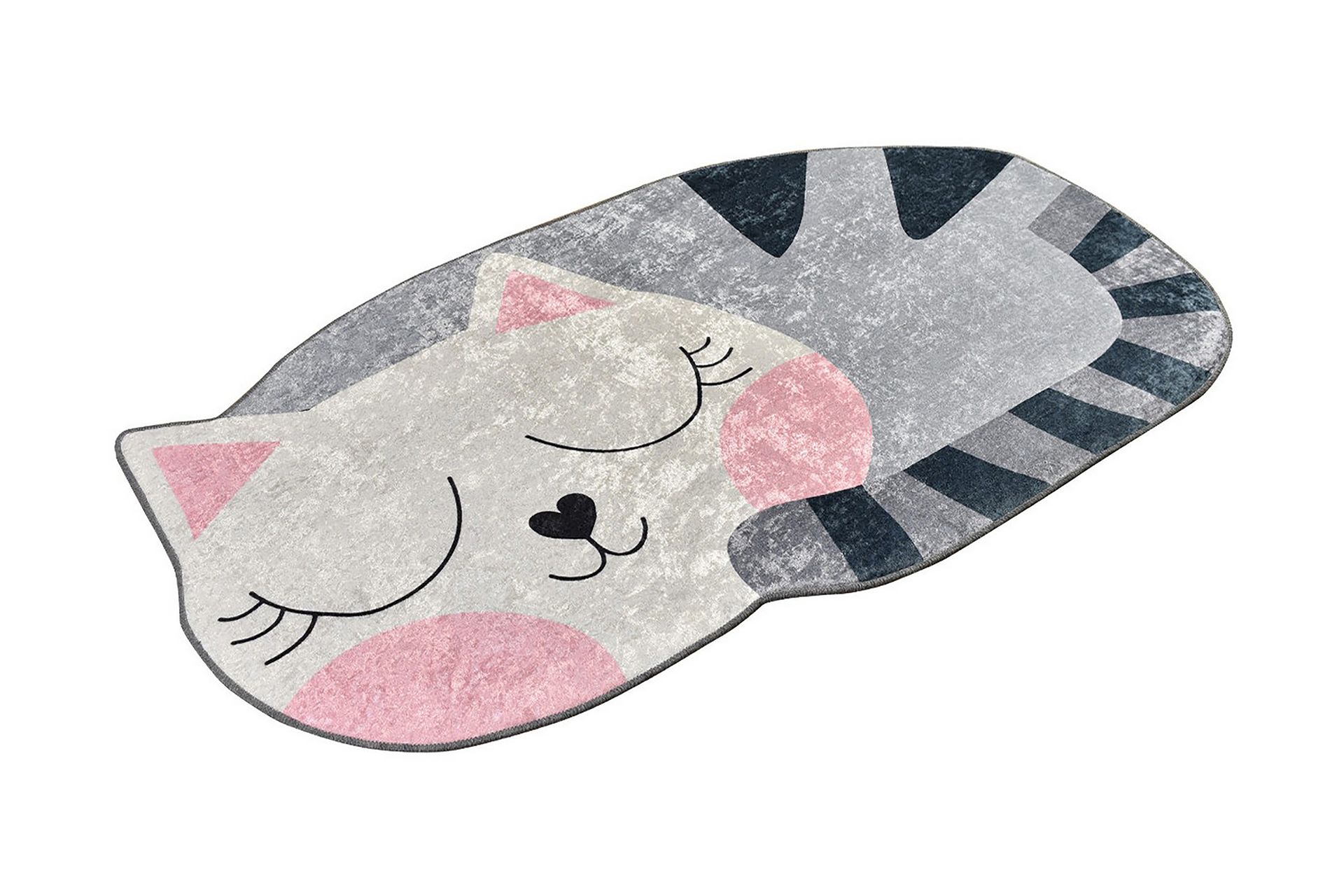 Matte Bigcat 60x100 cm - Flerfarget/Fløyel - Tekstiler & tepper - Teppe & matte