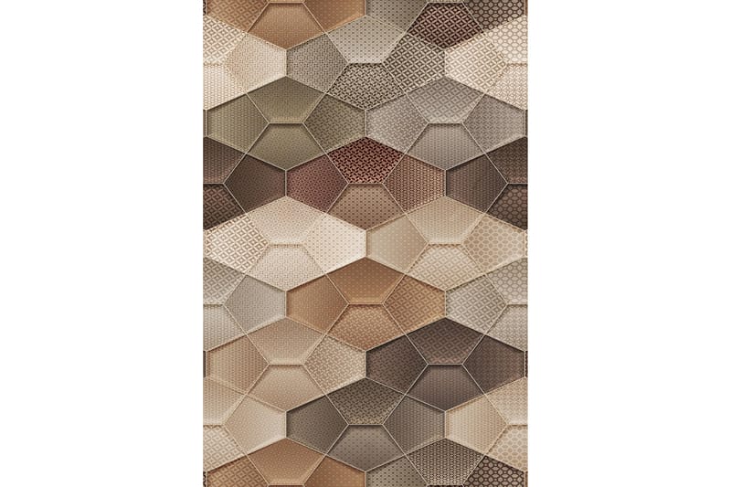 Matte Homefesto 50x80 cm - Multifarget - Tekstiler & tepper - Teppe & matte - Moderne matte - Friezematte