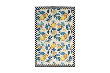 Matte Lemon (80 x 150) - Flerfarget/Fløyel - Tekstiler & tepper - Teppe & matte - Små tepper