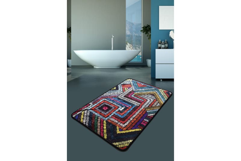Matte Maglie 60x90 cm - Flerfarget/Fløyel - Tekstiler & tepper - Teppe & matte