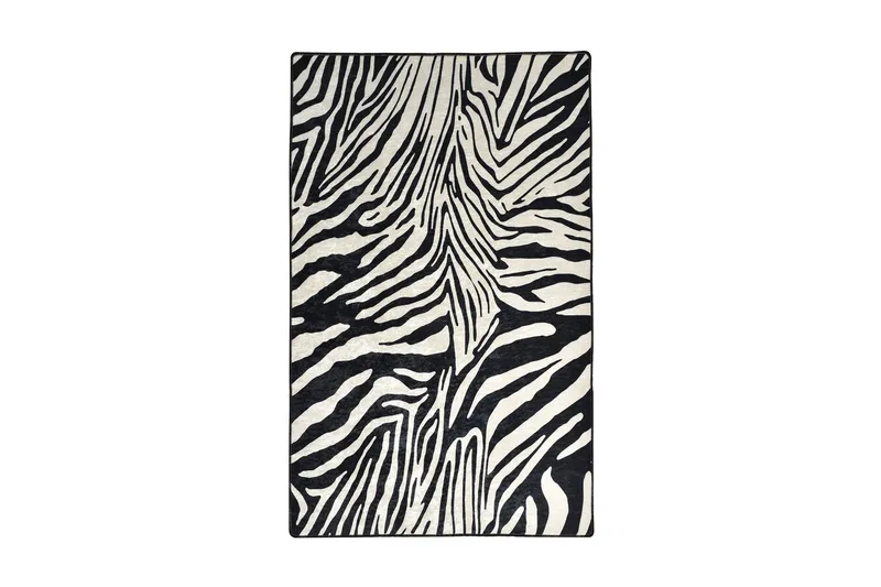 Matte Zebra (80 x 150), Flerfarget/Fløyel