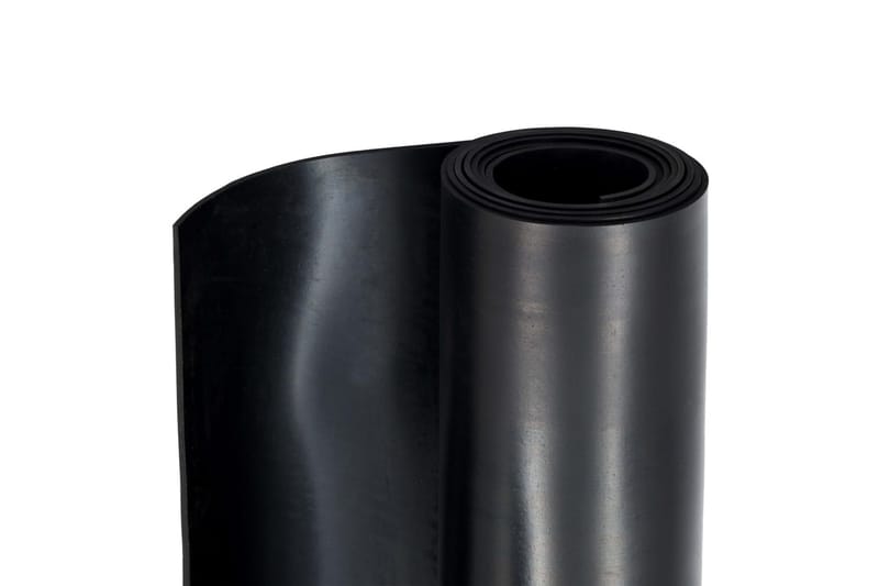 Gulvmatte antiskli gummi 1,2x2 m 3 mm glatt - Gulvbeskyttelse - Sklimatter