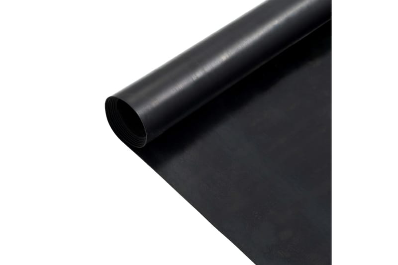 Gulvmatte antiskli gummi 1,2x5 m 1 mm glatt - Gulvbeskyttelse - Sklimatter