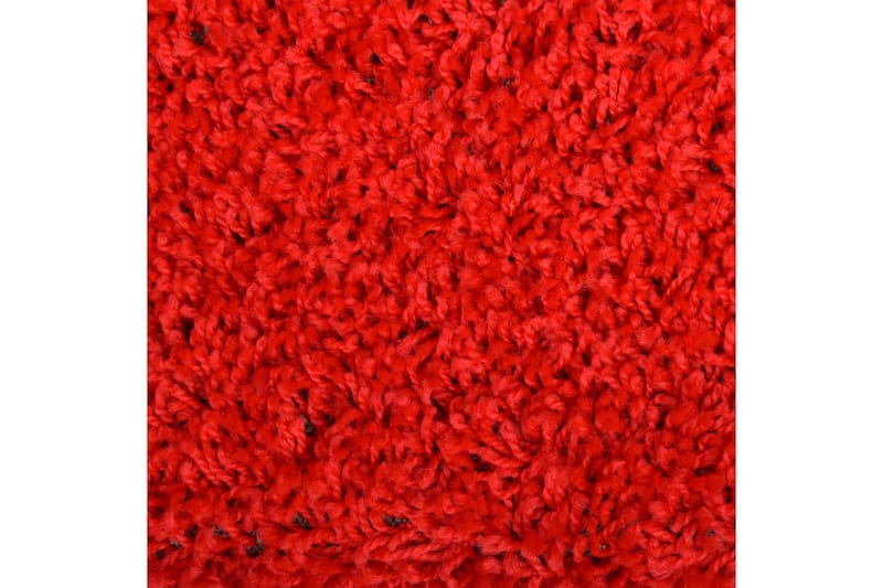Trappematter 10 stk 65x25 cm rød - Rød - Trappetrinnstepper