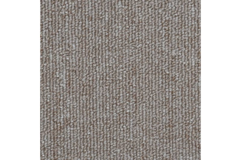 Trappematter gråbrun 15 stk 56x17x3 cm - Brun - Trappetrinnstepper