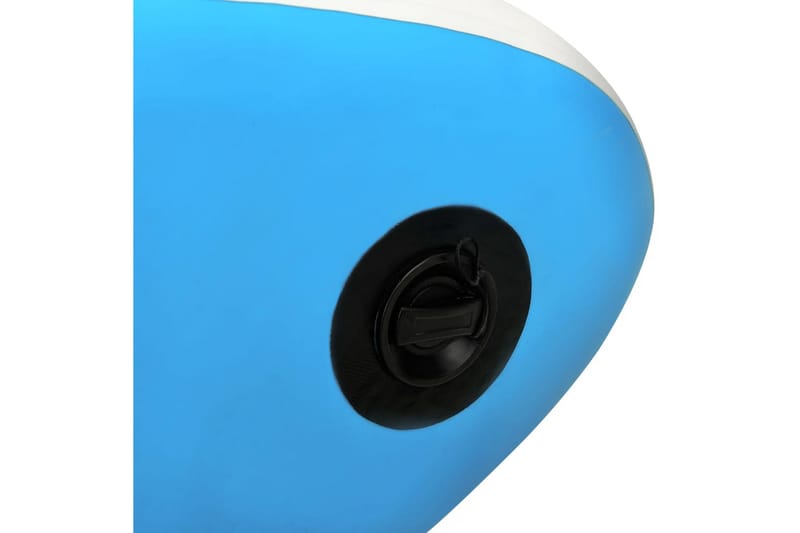 Oppblåsbart padlebrettsett 320x76x15 cm blå - Blå - Treningsmatte