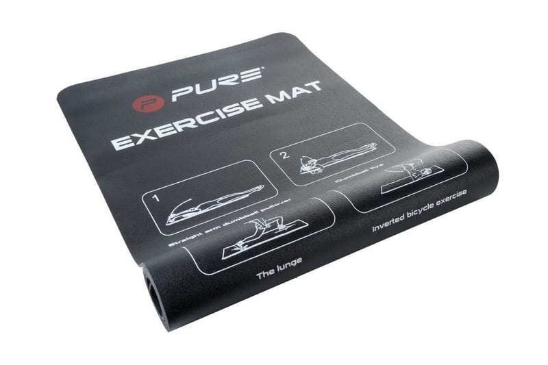 Pure2Improve Treningsmatte 182x61 cm svart -   - Treningsmatte