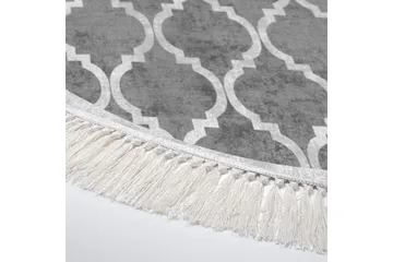 Alanur Home Matte 160x160 cm - Grå - Tekstiler & tepper - Teppe & matte - Moderne matte - Wiltontepper