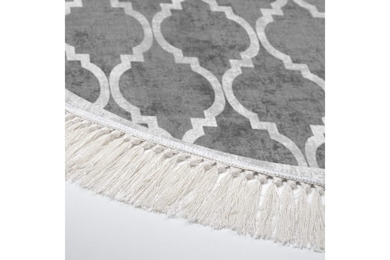 Alanur Home Matte 160x160 cm - Grå - Tekstiler & tepper - Teppe & matte - Moderne matte - Wiltontepper