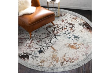 Alanur Home Matte 180 cm Rund - Multifarget - Tekstiler & tepper - Teppe & matte - Moderne matte - Wiltontepper