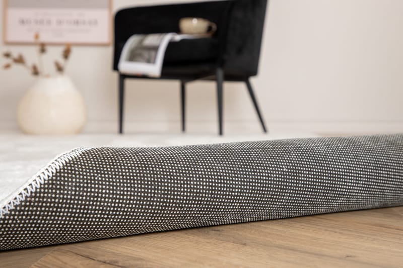 Blanca Flatvevd Matte 160x230 cm - Hvid - Tekstiler & tepper - Teppe & matte - Moderne matte - Ryetepper