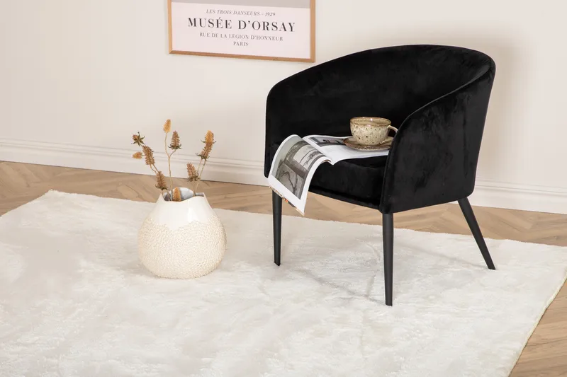 Blanca Flatvevd Matte 200x300 cm - Hvid - Tekstiler & tepper - Teppe & matte - Moderne matte - Ryetepper