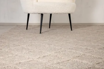 Cloudy Ullmatte 200x300 cm - Beige - Tekstiler & tepper - Teppe & matte - Moderne matte - Ullteppe