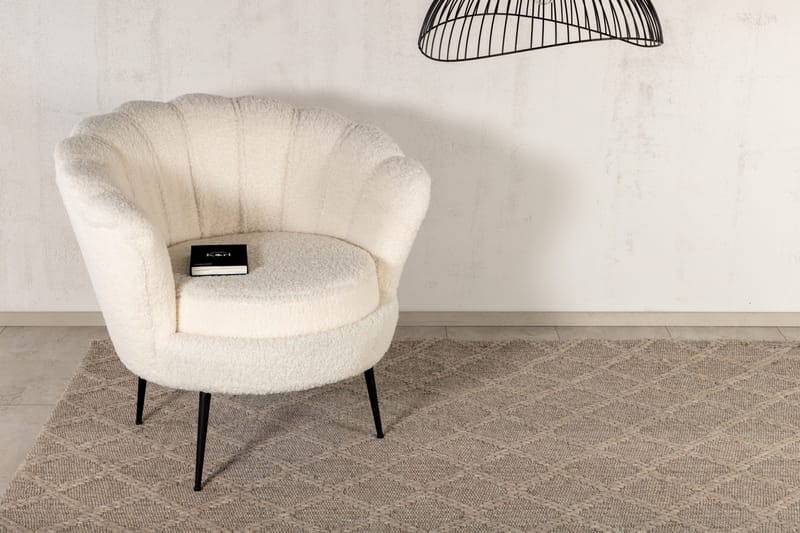 Cloudy Ullmatte 200x300 cm - Beige - Tekstiler & tepper - Teppe & matte - Moderne matte - Ullteppe