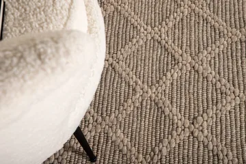 Cloudy Ullmatte 200x300 cm - Beige - Tekstiler & tepper - Teppe & matte - Moderne matte - Ullteppe