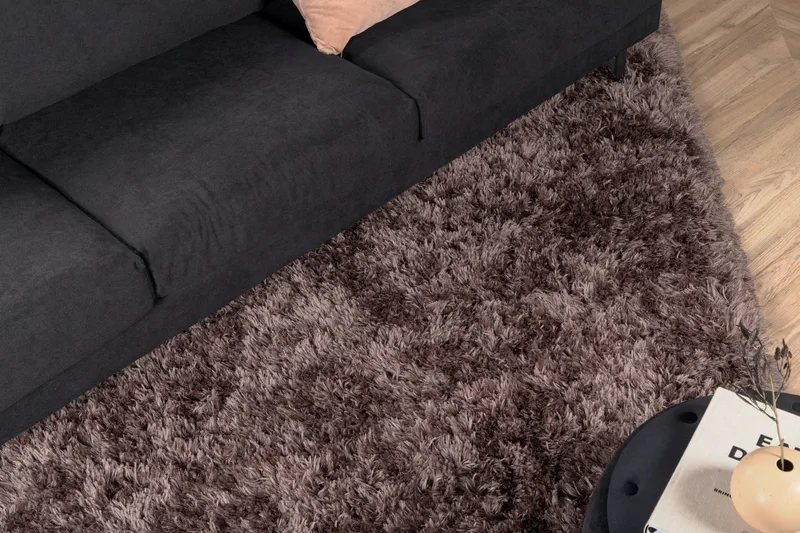 Grace Ryematte 200x300 cm - Brun - Tekstiler & tepper - Teppe & matte - Moderne matte - Ryetepper