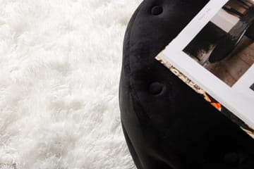 Grace Ryematte 200x300 cm - Hvid - Tekstiler & tepper - Teppe & matte - Moderne matte - Ryetepper