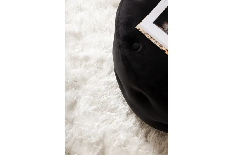 Grace Ryematte 200x300 cm - Hvid - Tekstiler & tepper - Teppe & matte - Moderne matte - Ryetepper