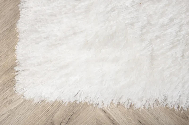 Grace Ryematte 200x300 cm - Hvid - Tekstiler & tepper - Teppe & matte - Moderne matte - Ryetepper