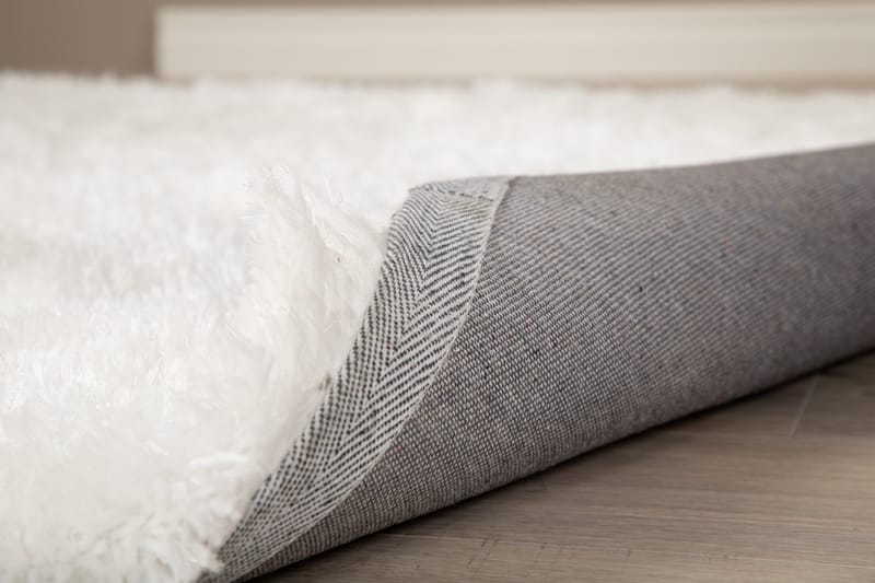 Grace Ryematte Rund 200 cm - Hvit - Tekstiler & tepper - Teppe & matte - Moderne matte - Ryetepper