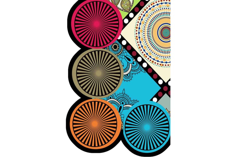 Homefesto Matte 180x280 cm - Multifarget - Tekstiler & tepper - Teppe & matte - Moderne matte - Wiltontepper