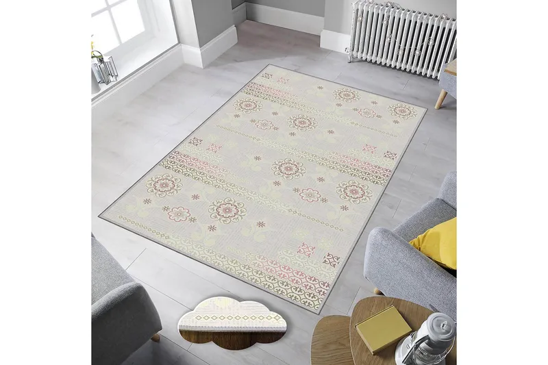 Homefesto Matte 80x120 cm - Multifarget - Tekstiler & tepper - Teppe & matte - Moderne matte - Wiltontepper