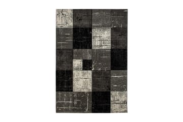 London Square Friezematte 133x190 - Svart - Tekstiler & tepper - Teppe & matte - Moderne matte - Wiltontepper