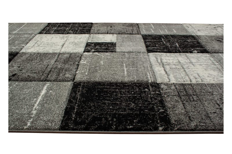 London Square Friezematte 160x230 - Svart/Grå - Tekstiler & tepper - Teppe & matte - Moderne matte - Wiltontepper