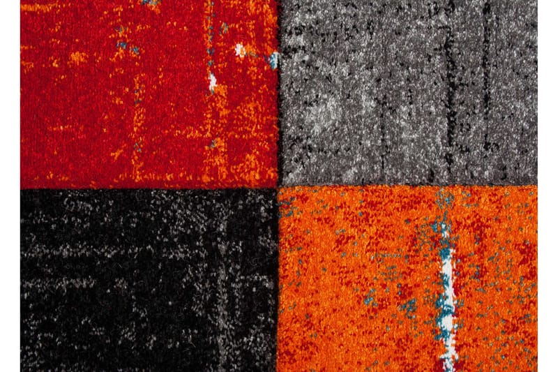 London Square Friezematte 240x340 - Rød/Oransje - Tekstiler & tepper - Teppe & matte - Moderne matte - Wiltontepper