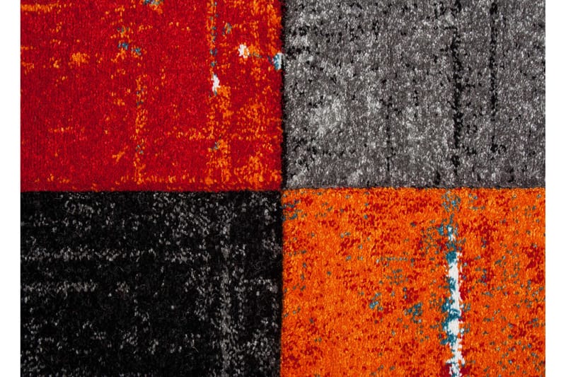 London Square Friezematte 80x350 - Rød|Oransje - Tekstiler & tepper - Teppe & matte - Moderne matte - Friezematte