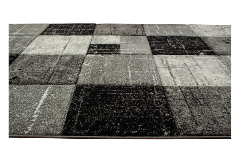 London Square Friezematte 80x350 - Svart - Tekstiler & tepper - Teppe & matte - Moderne matte - Friezematte