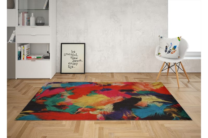 Matte Gulnaz 160x230 cm - Flerfarget - Store tepper - Teppe & matte