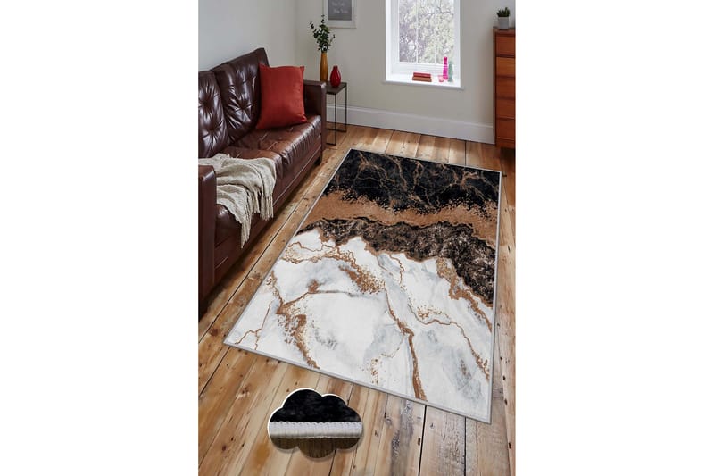 Matte Homefesto 160x230 cm - Multifarget - Tekstiler & tepper - Teppe & matte - Moderne matte - Friezematte
