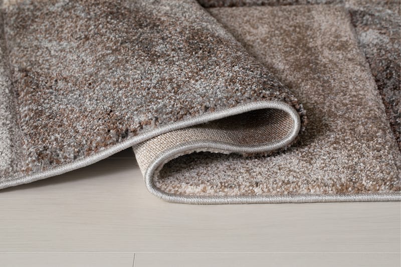 Matte London Nature 160x230 cm - Linnefärg - Friezematte - Wiltontepper - Store tepper