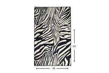 Matte Zebra (160 x 230) - Flerfarget/Fløyel - Tekstiler & tepper - Teppe & matte