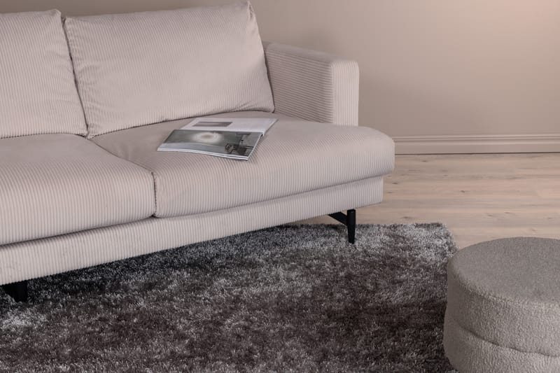 Mattis Matta 160x230 cm - Grå - Tekstiler & tepper - Teppe & matte - Moderne matte - Bomullsmatter