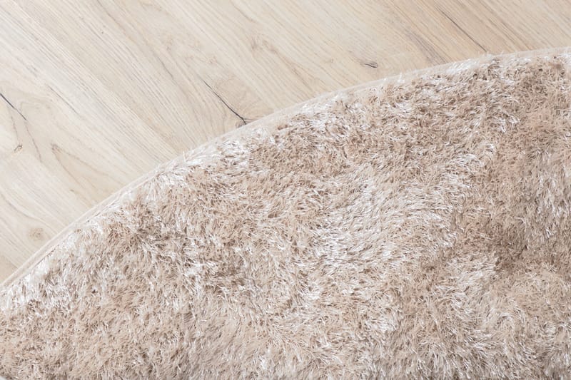Mattis Matta Rund 200 cm - Beige - Tekstiler & tepper - Teppe & matte - Moderne matte - Bomullsmatter