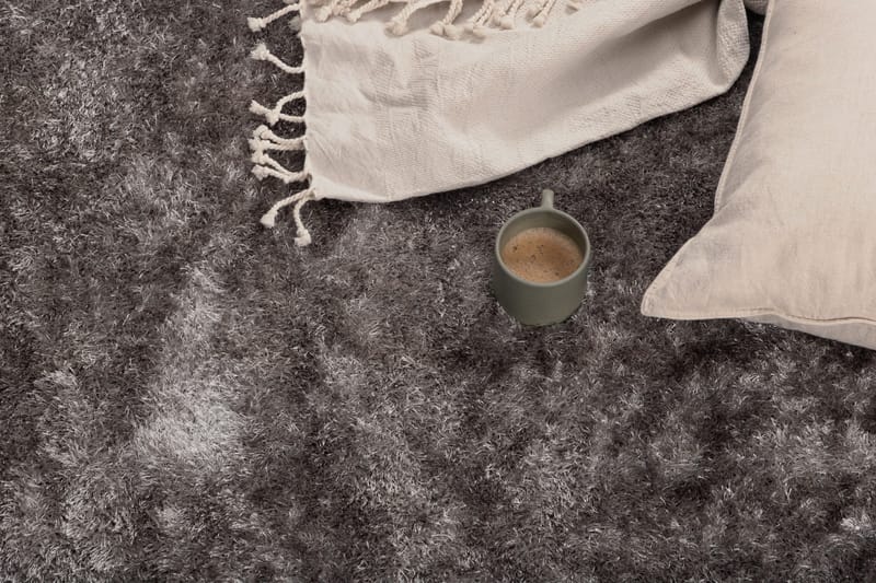 Mattis Matta Rund 200 cm - Grå - Tekstiler & tepper - Teppe & matte - Moderne matte - Bomullsmatter