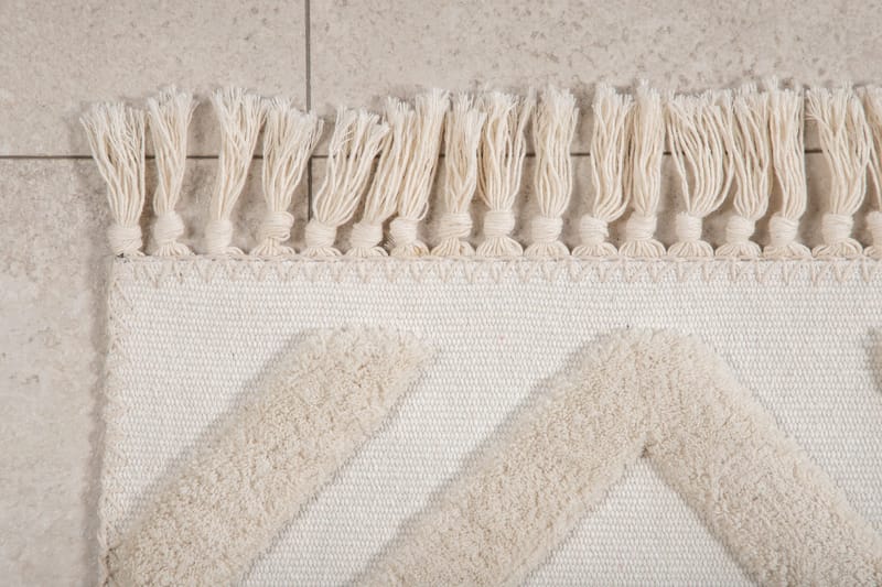 Towa Wiltonmatte 160x230 cm - Hvid - Tekstiler & tepper - Teppe & matte - Moderne matte - Wiltontepper