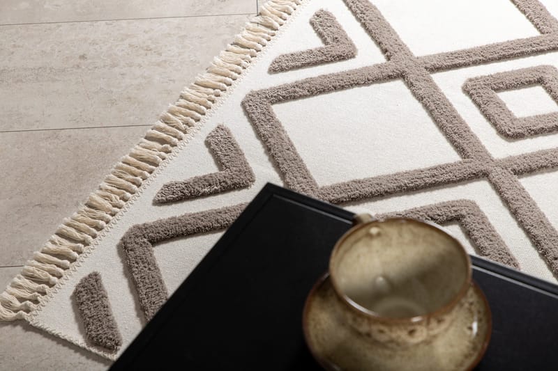 Towa Wiltonmatte 160x230 cm - Nougat - Tekstiler & tepper - Teppe & matte - Moderne matte - Wiltontepper