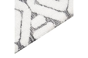 Teppe Sibi - Hvit, Grå, 200x300 cm - Tekstiler & tepper - Teppe & matte - Flatvevde tepper