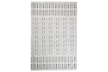 Teppe Sibi - Hvit, Grå, 200x300 cm - Tekstiler & tepper - Teppe & matte - Flatvevde tepper