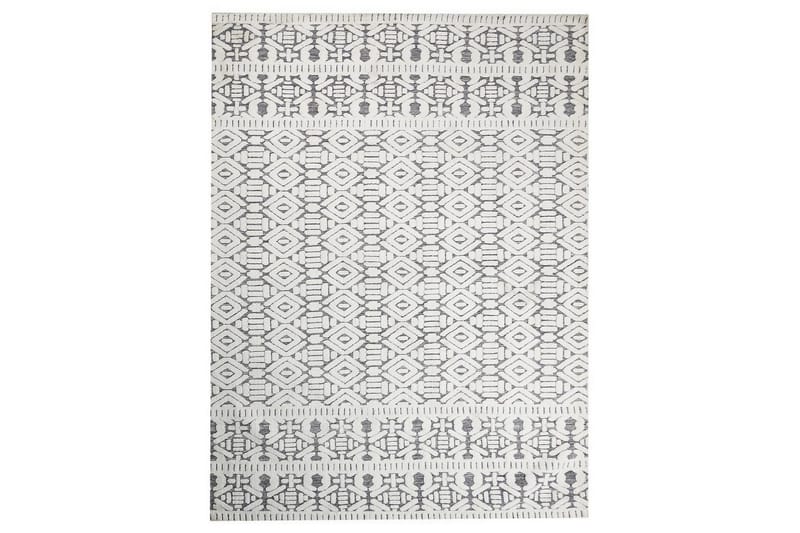 Teppe Sibi, Hvit, Grå, 300x400 cm