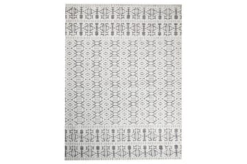 Teppe Sibi - Hvit, Grå, 300x400 cm - Tekstiler & tepper - Teppe & matte - Flatvevde tepper