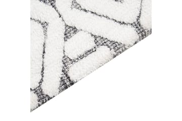 Teppe Sibi - Hvit, Grå, 300x400 cm - Tekstiler & tepper - Teppe & matte - Flatvevde tepper