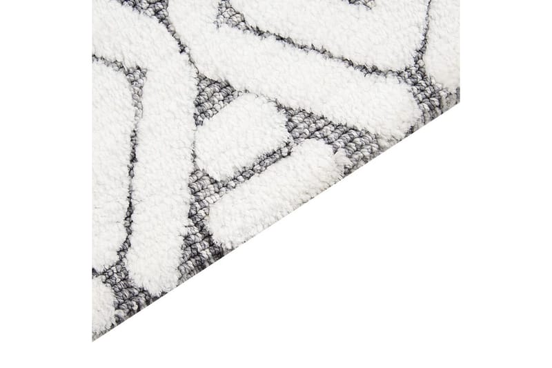 Teppe Sibi - Hvit, Grå, 300x400 cm - Tekstiler & tepper - Teppe & matte - Flatvevde tepper