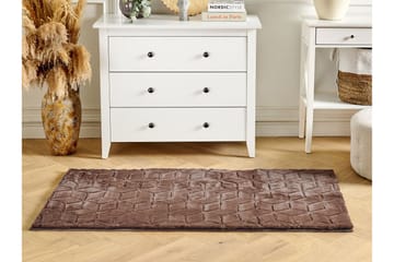 Thatta Skinnteppe 80x150 cm - Brun - Tekstiler & tepper - Teppe & matte - Små tepper